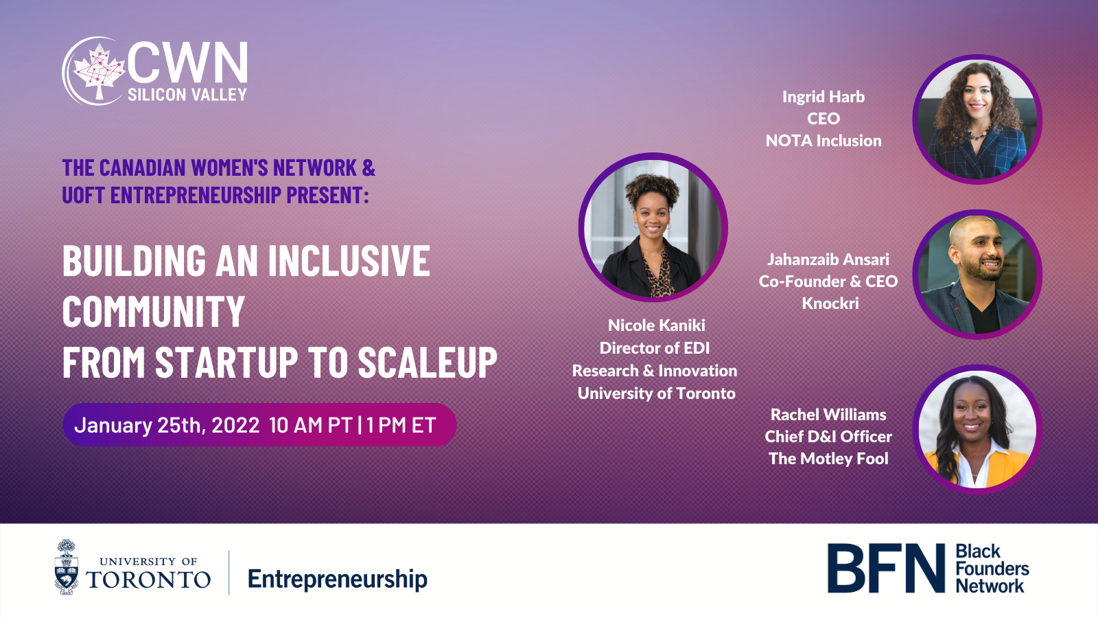 Building an Inclusive Community from Startup to Scaleup